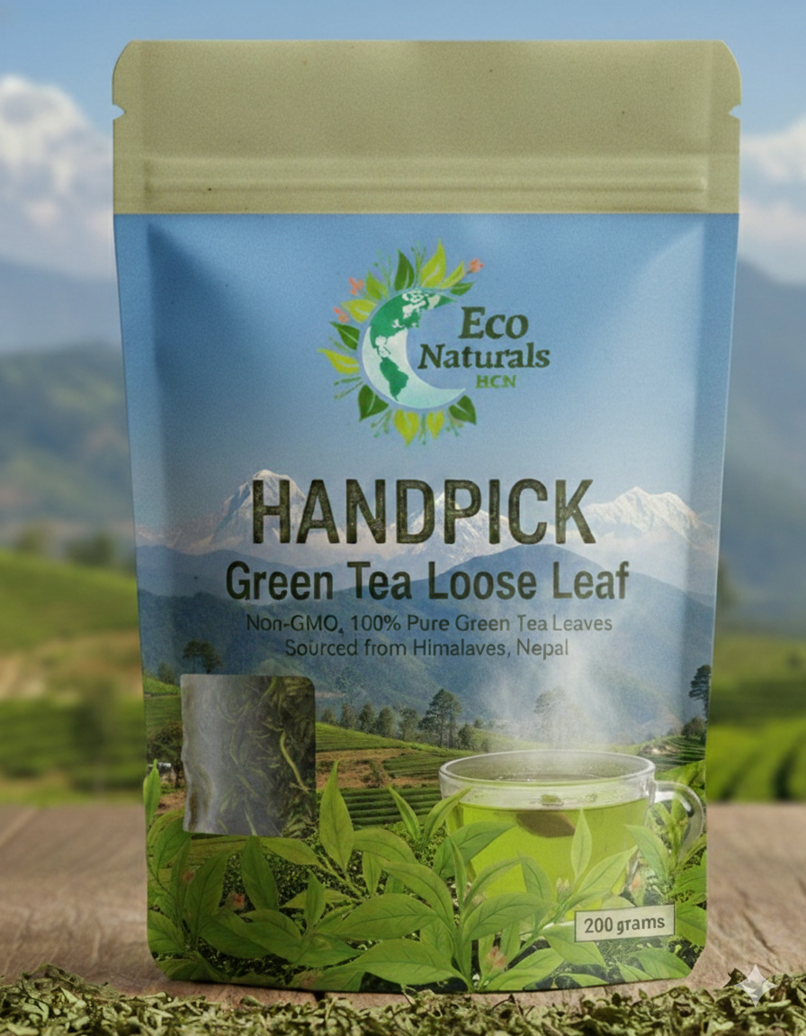 Green Tea – 100g | Himalayan Organic Green Tea | High-Altitude Loose Leaf Tea