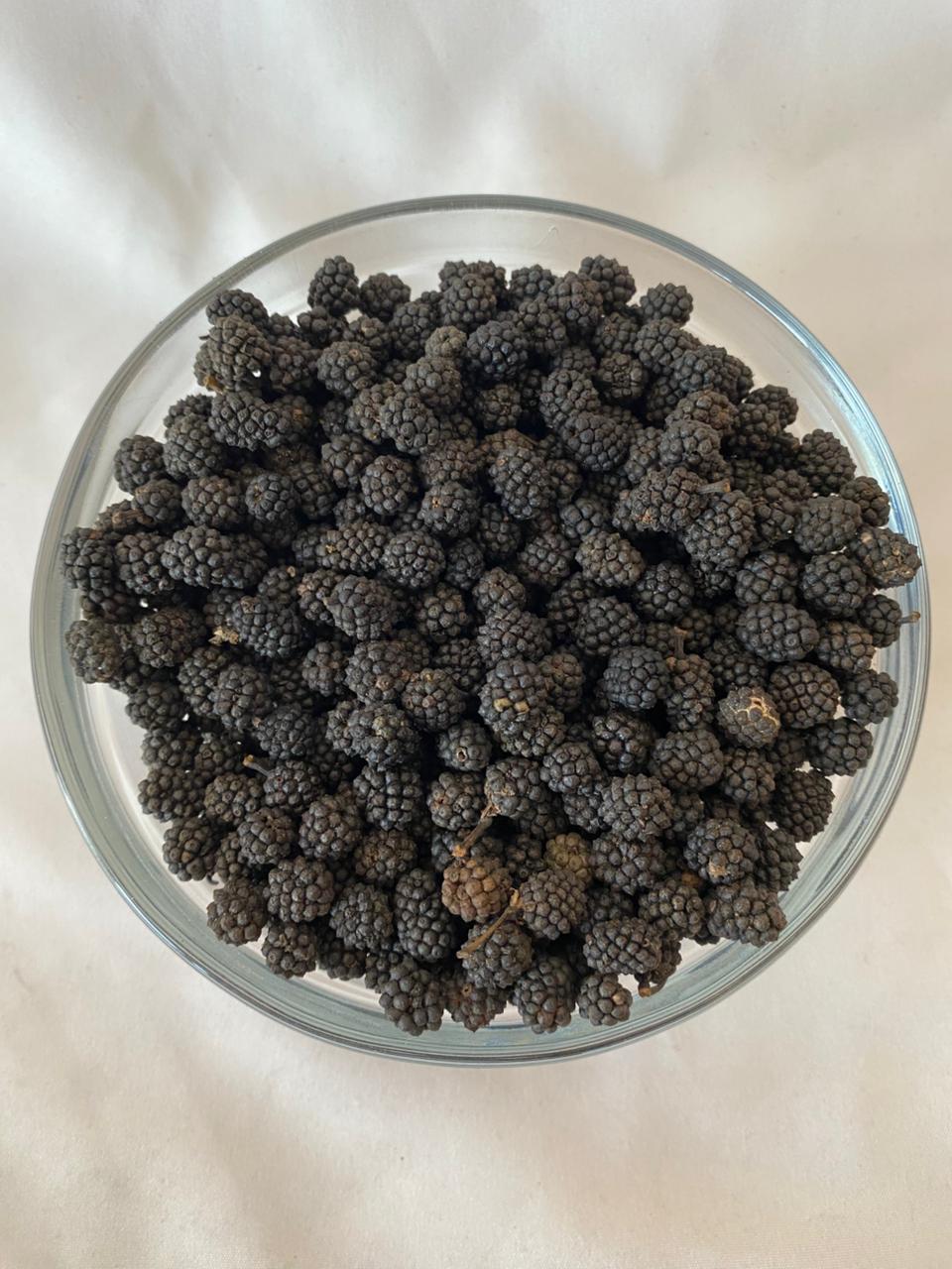 Round Pepper (Piper mullesua) – 100g | Wild Himalayan Spice from Nepal